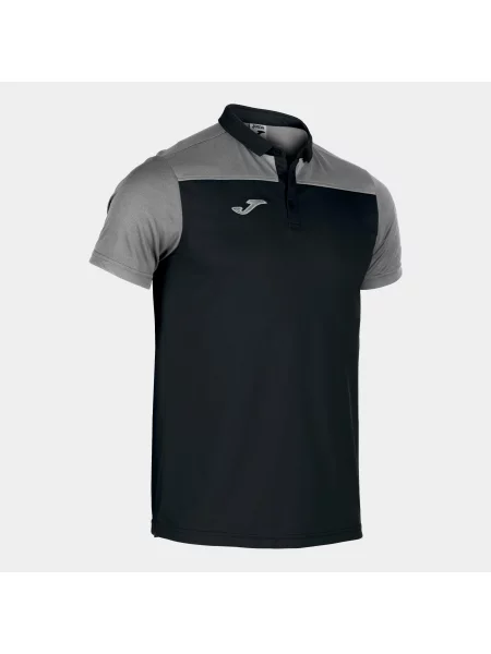 Koszulka polo do tenisa Joma Hobby II czarna