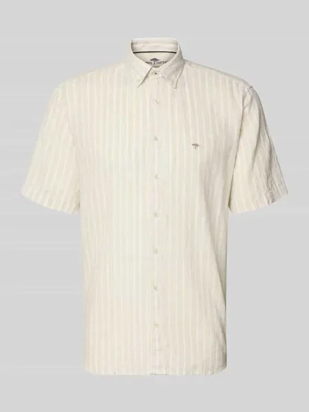 Koszula casualowa o kroju regular fit z kołnierzykiem typu button down Fynch-hatton biała