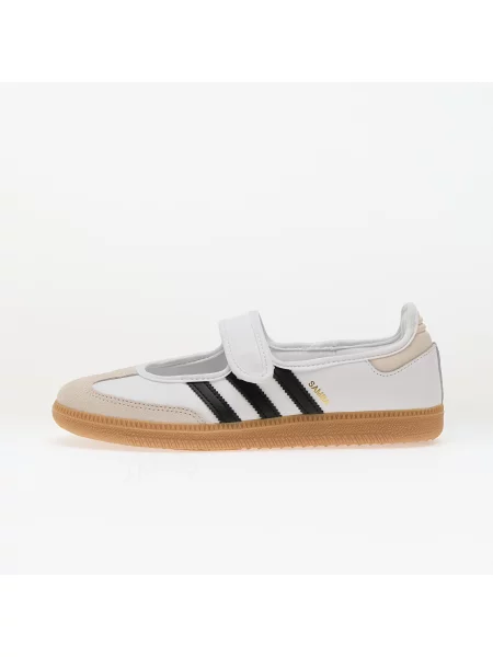 Sneakers adidas Samba Jane W Ftw White/ Aluminium/ Core Black EUR 38 fehér