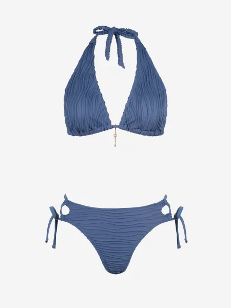 Cupshe Bikiny Triangle' modrá