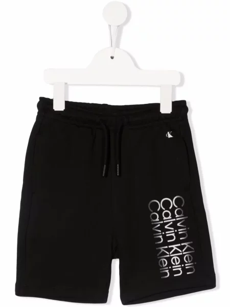 Dětské kraťasy Calvin Klein černé