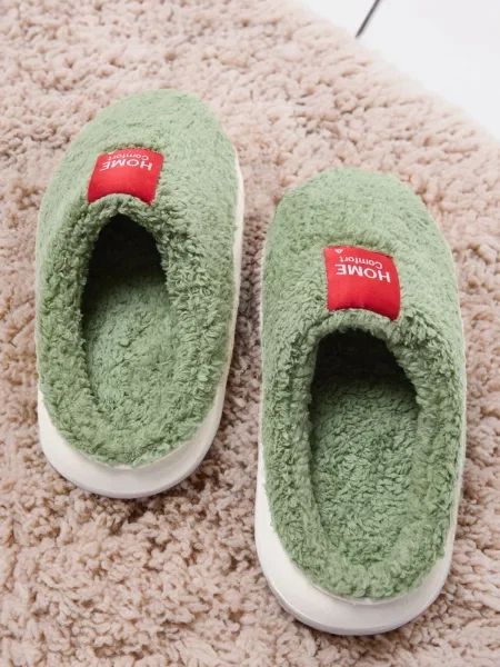 Trendyol Papuci de casă verde