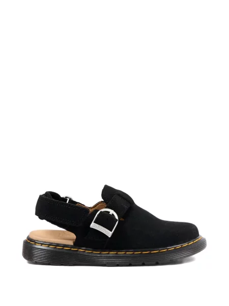 Klapki mules dziecięce Dr. Martens czarne