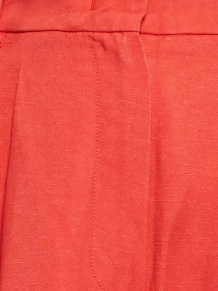 Pantaloni Weekend Max Mara roșu