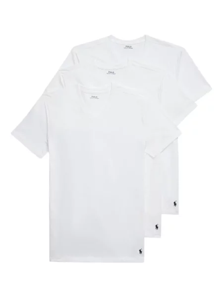 Tricou polo Polo Ralph Lauren cu dungi cu glugă de in albastru