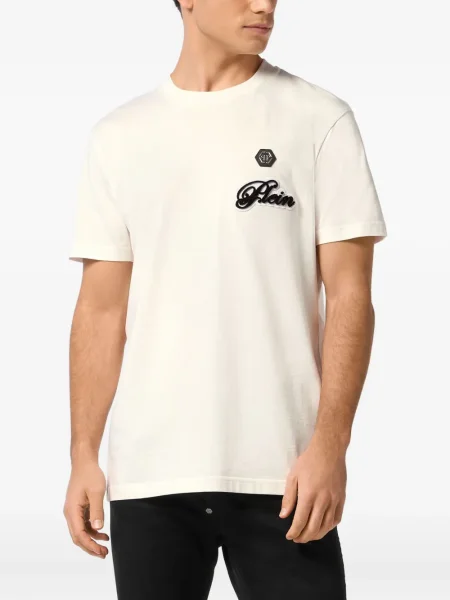 Tricou Philipp Plein alb