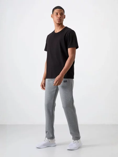 Tommy Life Sportovní kalhoty Jogginghose světle šedá