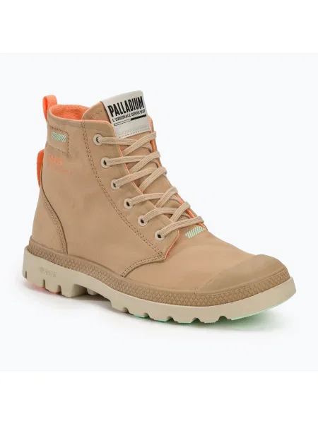 Palladium Pampa Lite+ Hi ботуши с тен бежови