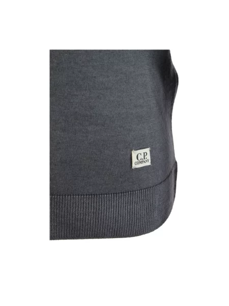 Sweter C.p. Company wełniany szary