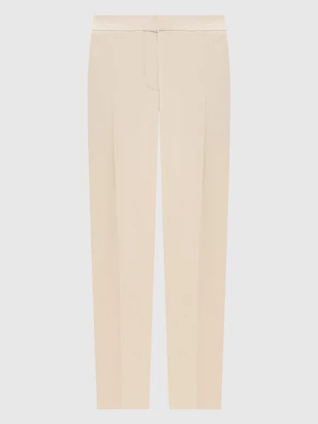 Шерстяные брюки Alexander Mcqueen желтые