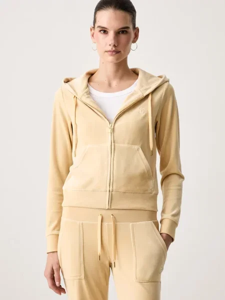 Juicy Couture Hanorac Robertson Galben bej