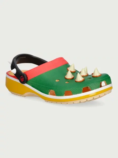 Crocs natikači Classic Bowser Iam Clog zelena