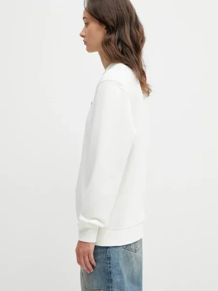 Lacoste Majica dugih rukava Écru bež