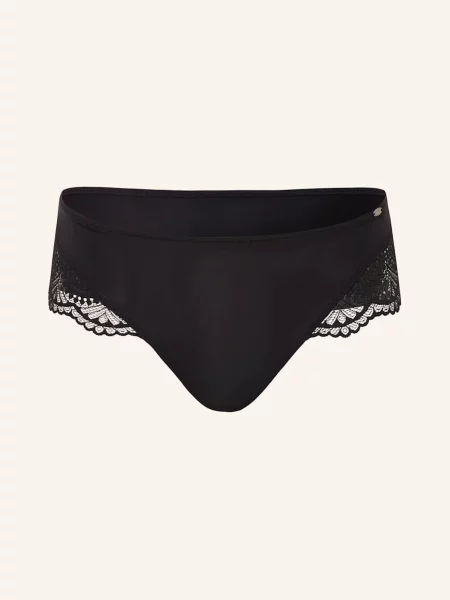 Skiny Kalhotky Panty Micrornaments černá