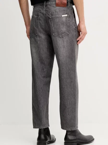 Džíny Calvin Klein Jeans šedé