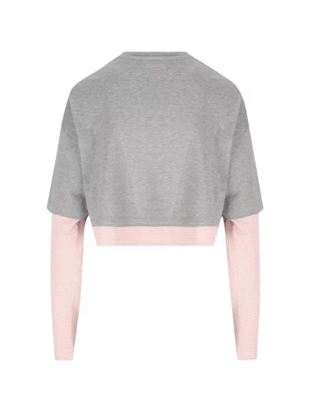 Decupat tricou Miu Miu gri