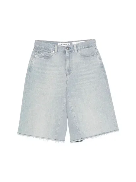 Midi szorty Our Legacy niebieskie