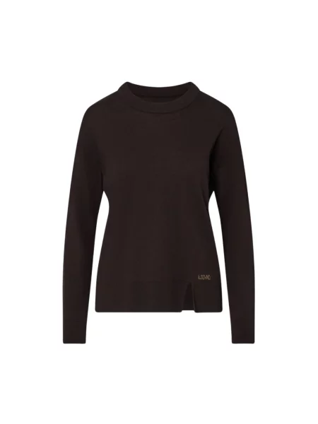 Sweter Liu Jo wełniany brązowy