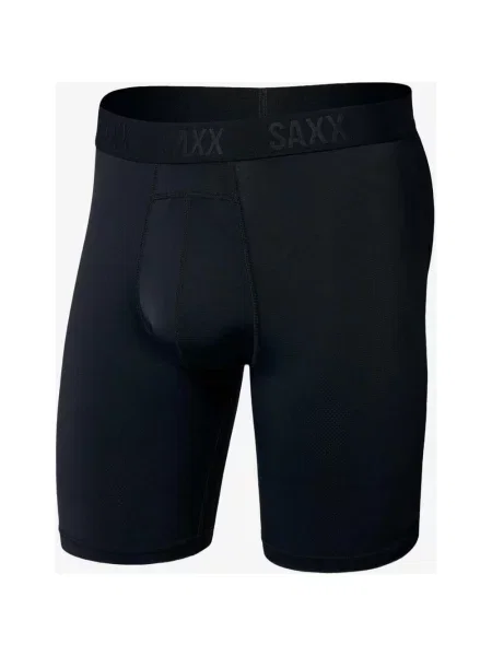 Bokserki SAXX Smooth Flex Long XS czarne