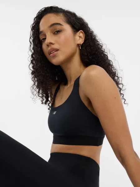 Спортивний топ New Balance чорний