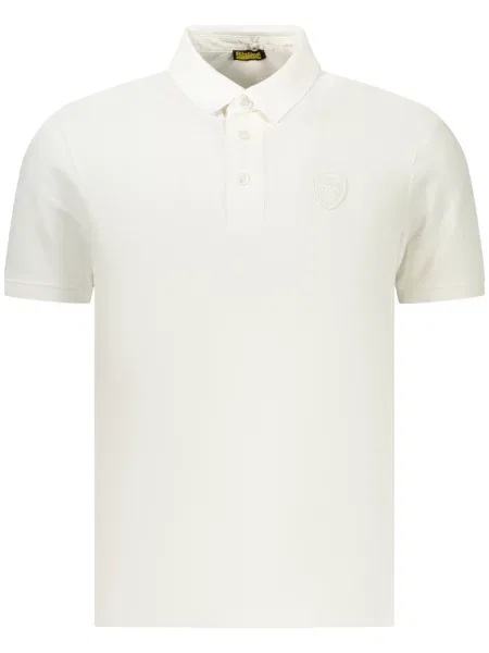 Tricou polo Blauer Apparel alb