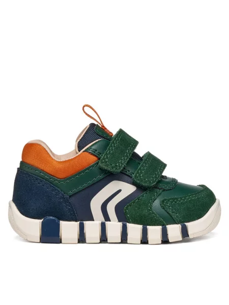 Geox Sneakersy B Iupidoo Boy zelená