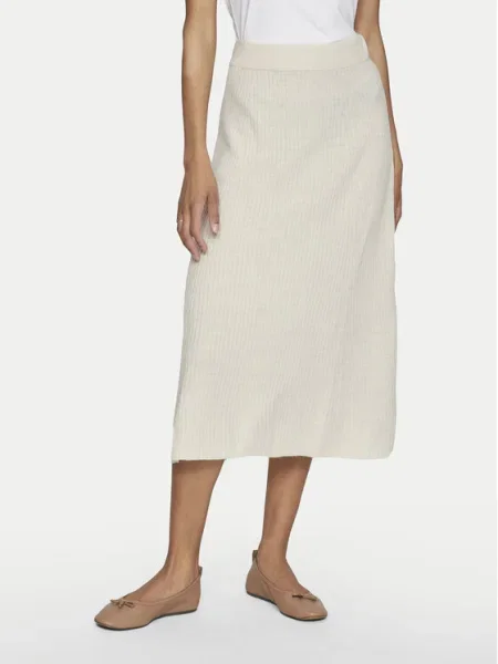 Vila Fustă midi Olina bej