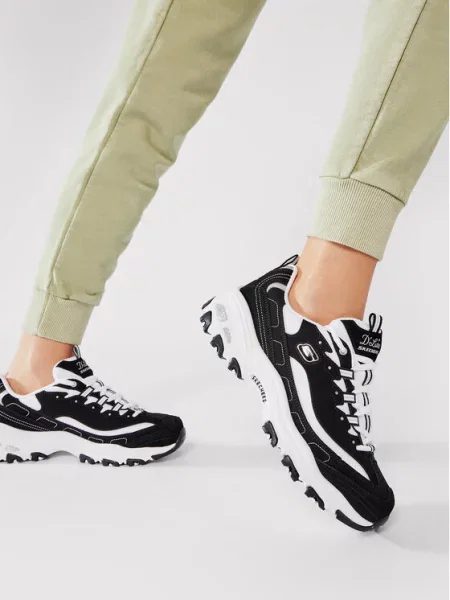 Skechers Sneakersy D'lites Biggest Fan čierna