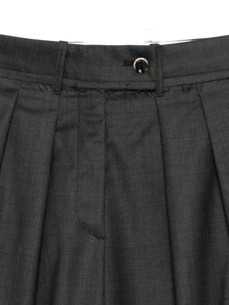 Pantaloni Nine In The Morning plisate gri