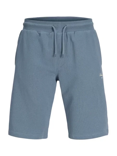 Jack & Jones Plus Kalhoty JPSTGORDON safírová bílá
