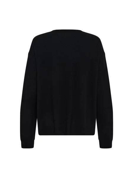 Dzianinowy sweter Inwear czarny