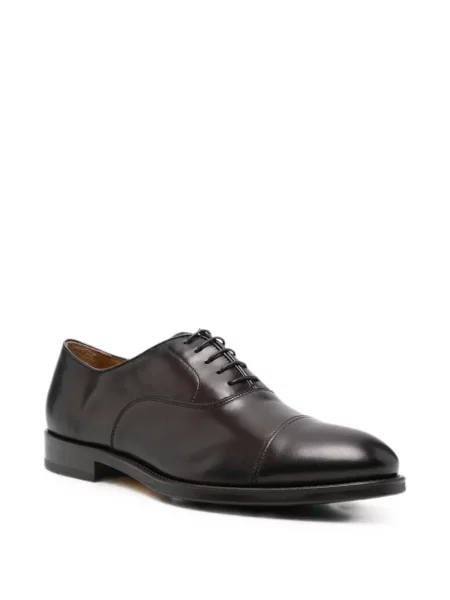 Oxford Doucal's din țesătură twill maro