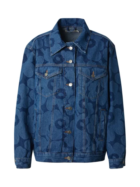 Marimekko Geacă de primăvară-toamnă MURROS UNIKKO denim / închis albastru