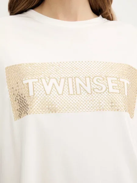 Póló Twinset bézs