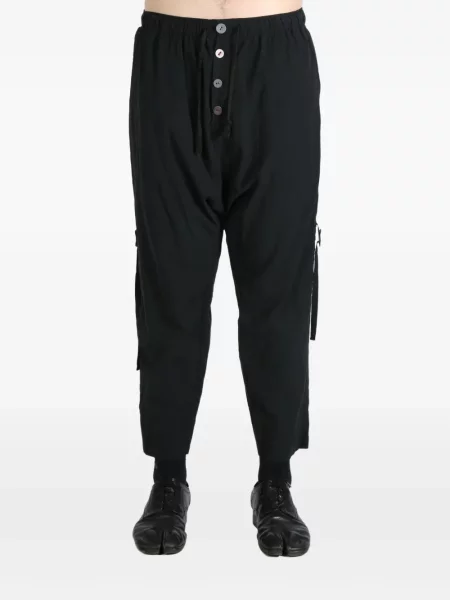 Cropp pantaloni Undercover conici negru