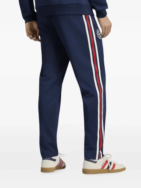 Pantaloni Adidas alergare albastru