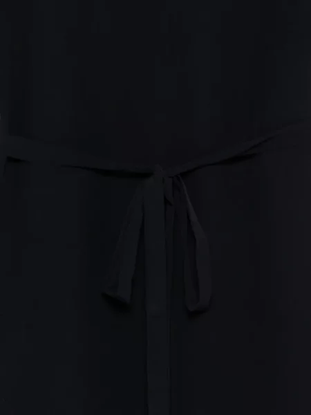 Rochie Aspesi de mătase cu legături negru