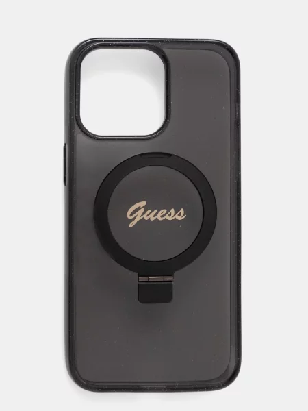 Prsteň Guess čierna