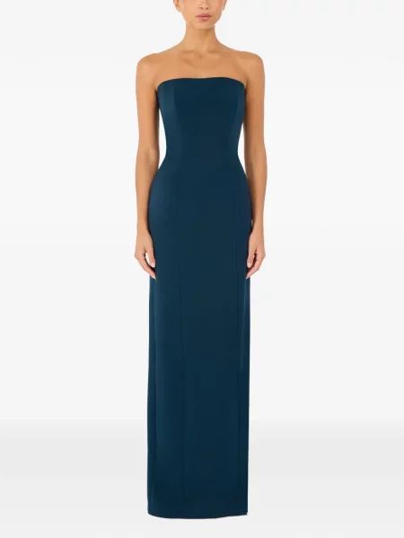 Rochie maxi Jenny Packham de costum albastru