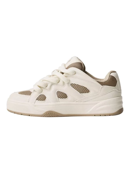 Sneakerși Bershka maro