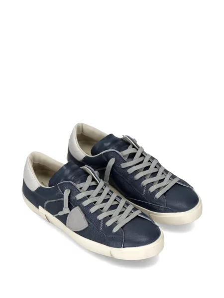 Δερμάτινα sneakers Philippe Model Paris μπλε