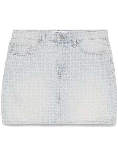 Fusta mini Dkny albastru