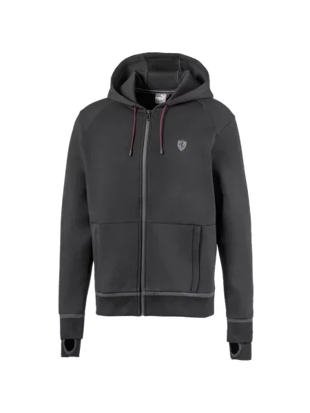 Hanorac cu glugă Puma negru