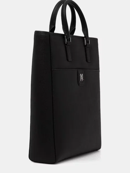 Geantă Karl Lagerfeld K/Monogram din piele negru