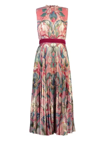 Sukienka Mary Katrantzou garniturowa różowa