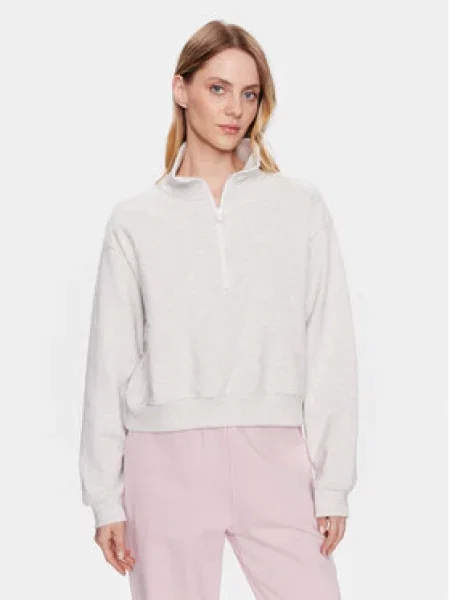 New Balance Mikina Oversize šedá