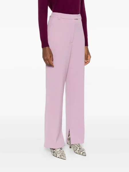Pantaloni Marc O'polo cu crăpătură violet