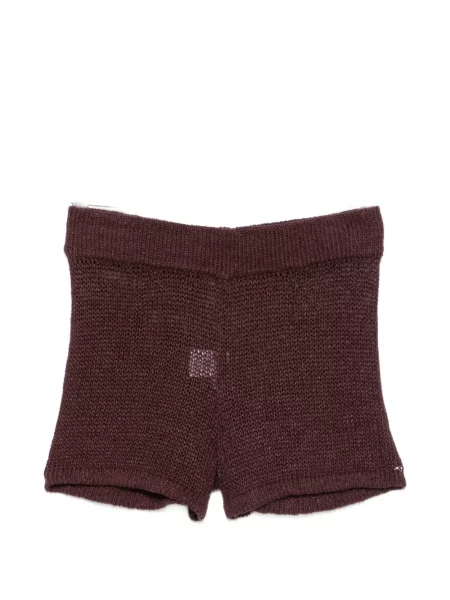 Pantaloni scurți Enza Costa de in roșu