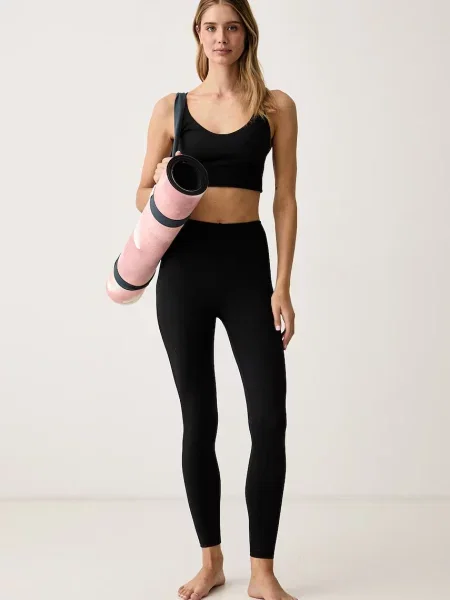 Yoga pantaloni Casall negru