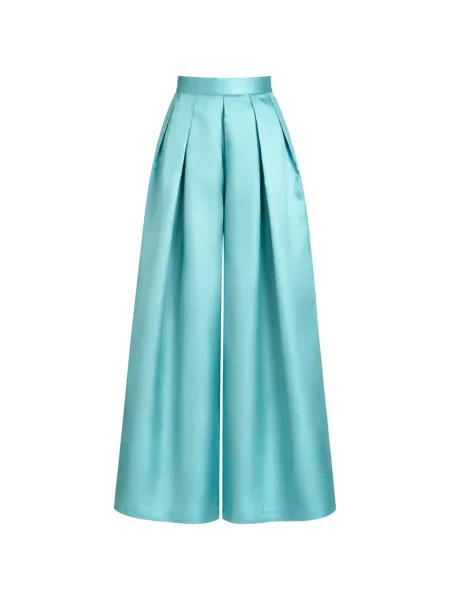 Pantaloni Gemy Maalouf albastru